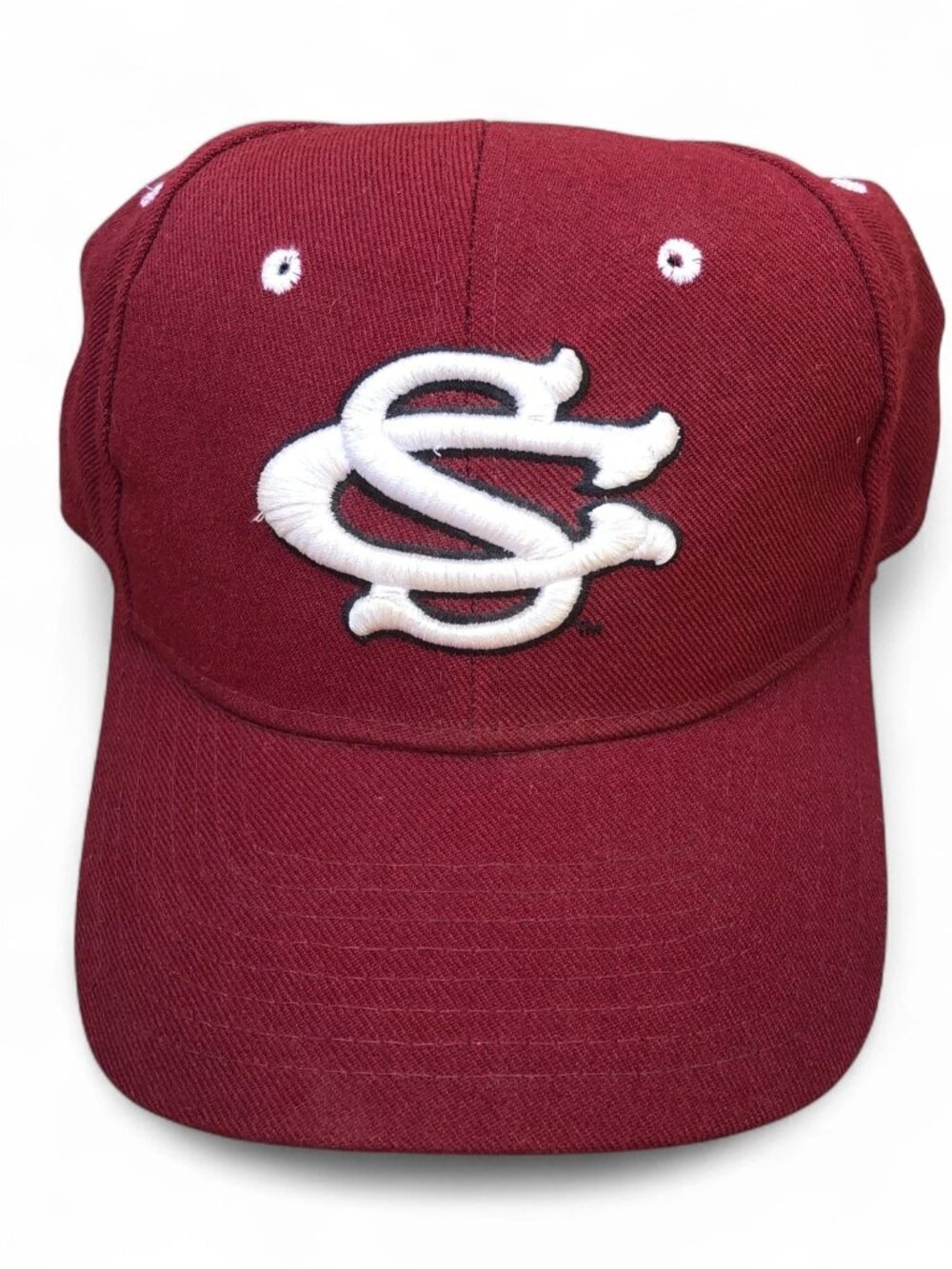 Vintage University of South Carolina Game Cocks Hat Men's Fitted 7 Red ZEPHYR